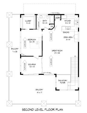 Floorplan 1 for House Plan #940-00065