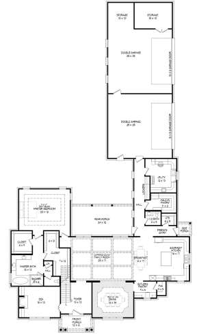 Floorplan 1 for House Plan #940-00066