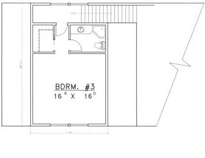 Second Floor for House Plan #039-00473