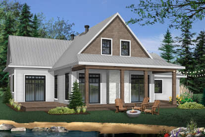 Northwest House Plan #034-01134 Elevation Photo