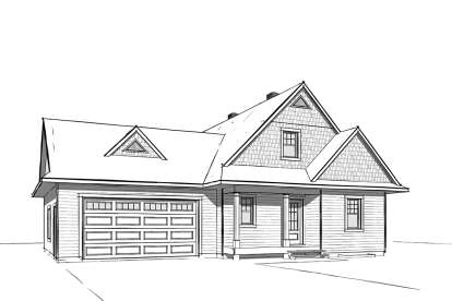 Northwest House Plan #034-01134 Elevation Photo