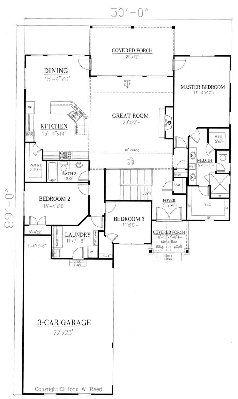 House Plan House Plan #18705 Drawing 1