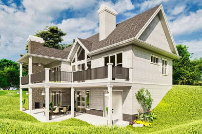 Ranch House Plan #699-00070 Elevation Photo