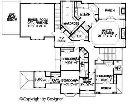 Floorplan 2 for House Plan #699-00073