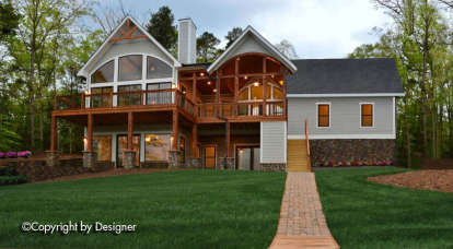Cottage House Plan #699-00074 Elevation Photo