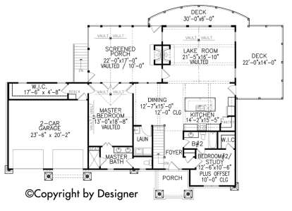 House Plan House Plan #18711 Drawing 1