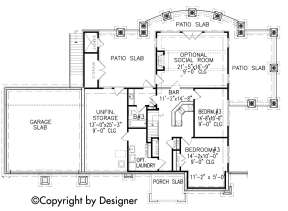 Floorplan 2 for House Plan #699-00074