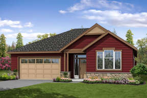 Traditional House Plan #035-00785 Elevation Photo