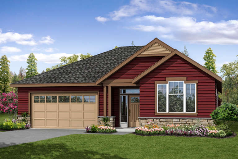 House Plan House Plan #18714 Front Elevation