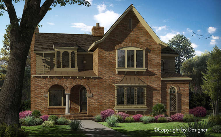 House Plan House Plan #18715 Front Elevation