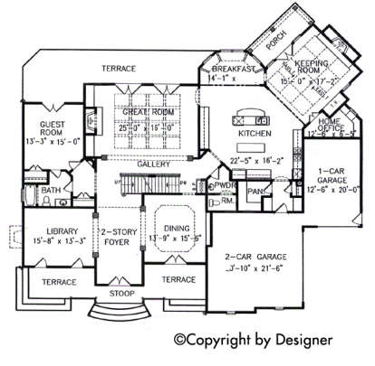 House Plan House Plan #18718 Drawing 1