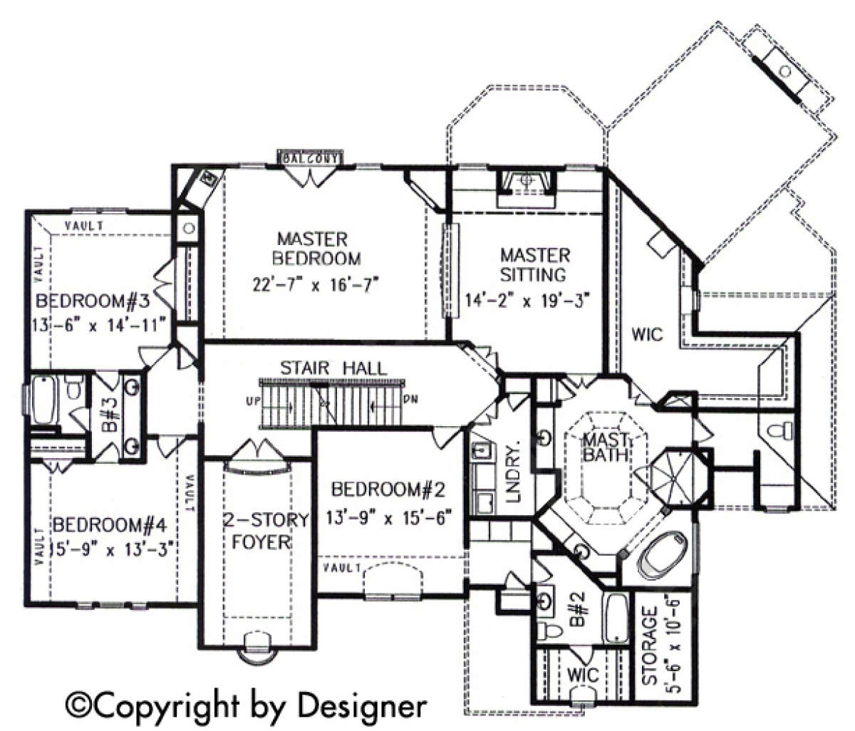 Floorplan 2 for House Plan #699-00080