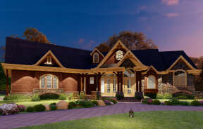 Mountain House Plan #699-00081 Elevation Photo