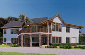 Mountain House Plan #699-00081 Elevation Photo