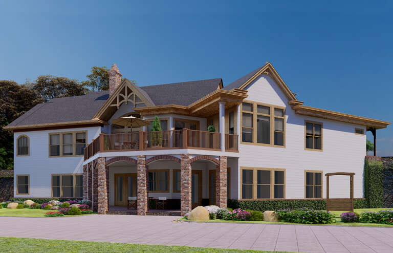 Mountain House Plan #699-00081 Elevation Photo