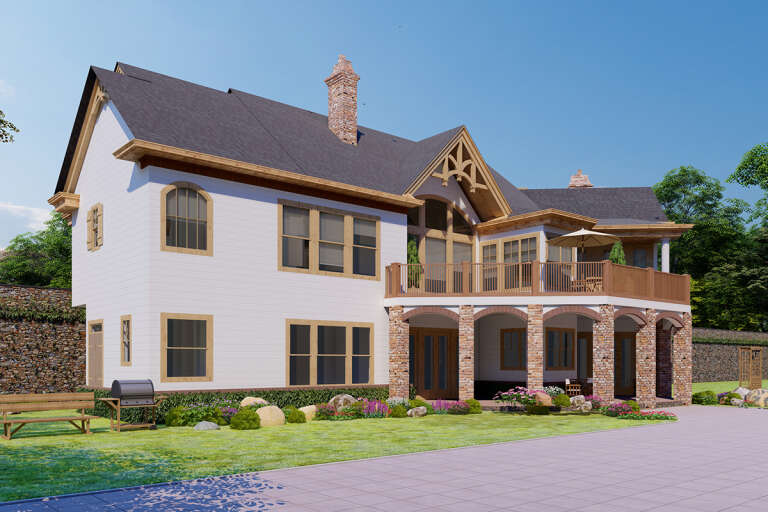 Mountain House Plan #699-00081 Elevation Photo