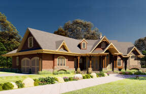Mountain House Plan #699-00081 Elevation Photo