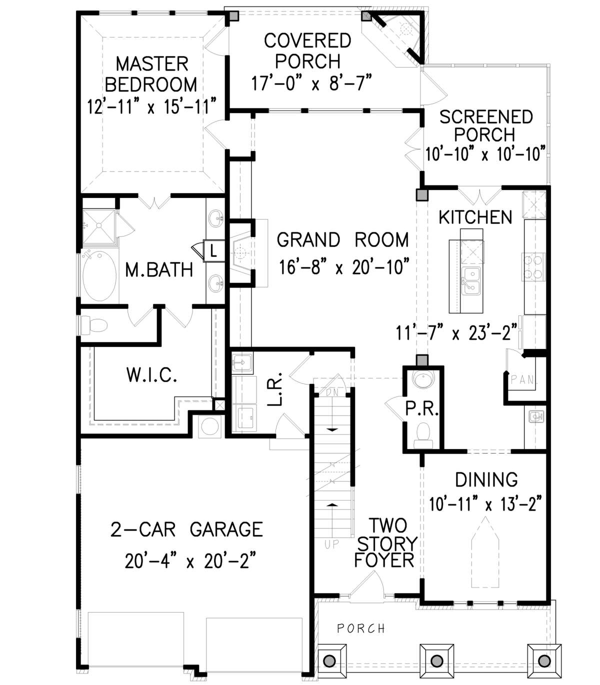 Main Floor for House Plan #699-00082