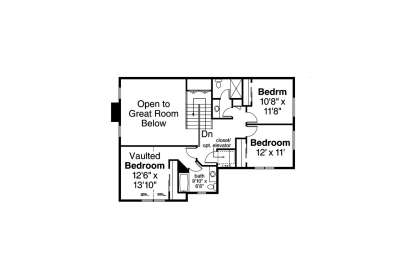 Floorplan 2 for House Plan #035-00789