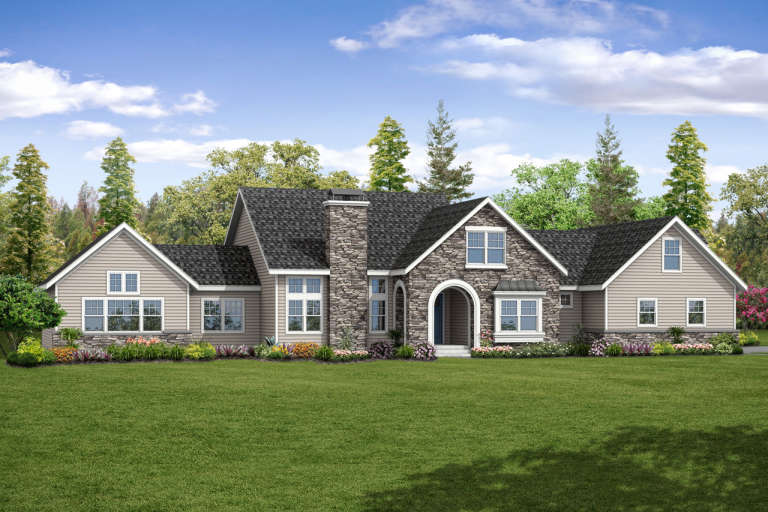 House Plan House Plan #18727 Front Elevation