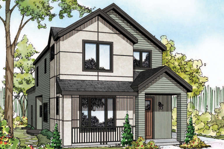 House Plan House Plan #18728 Front Elevation