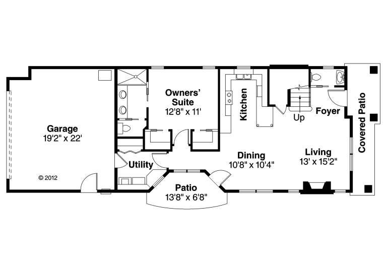 House Plan House Plan #18728 Drawing 1