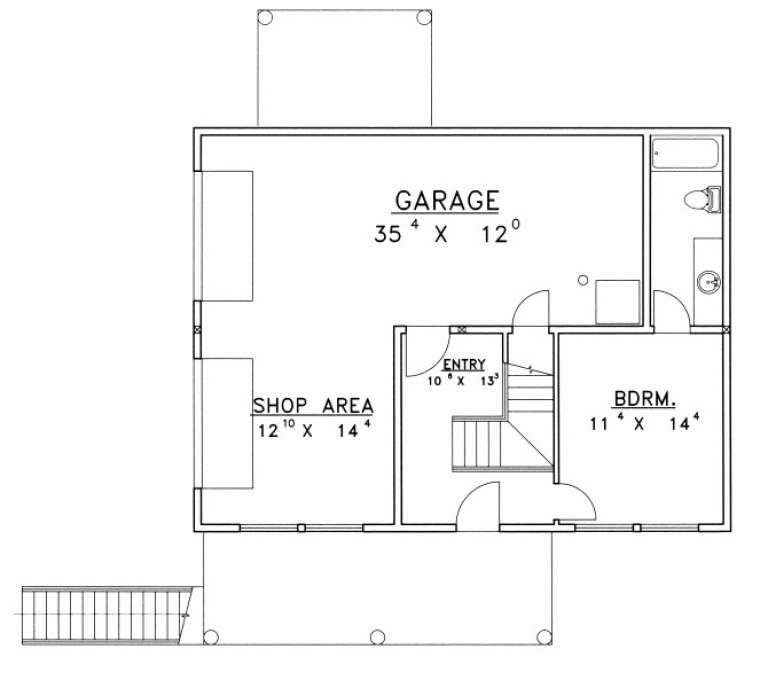 House Plan House Plan #1873 Drawing 1