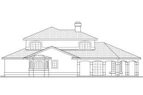 Southwest House Plan #035-00794 Elevation Photo