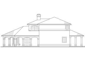 Southwest House Plan #035-00794 Elevation Photo