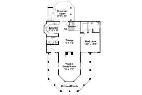 Floorplan 1 for House Plan #035-00794