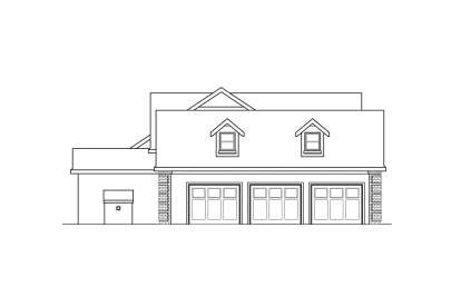 Traditional House Plan #035-00795 Elevation Photo