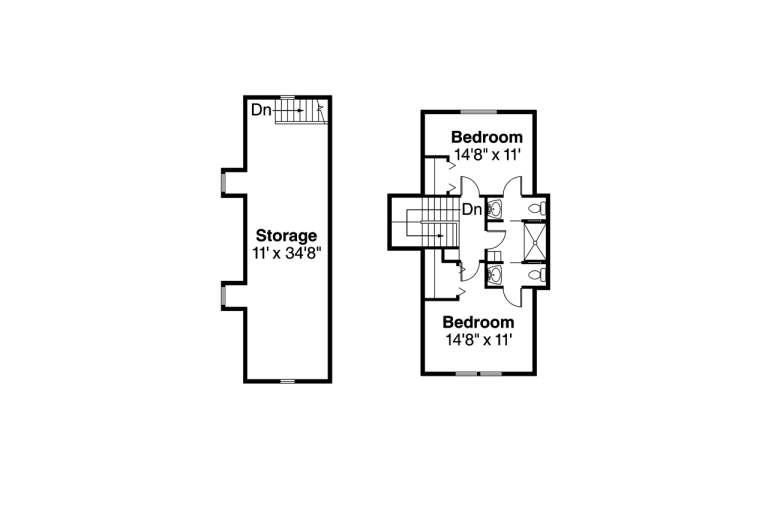 House Plan House Plan #18733 Drawing 2