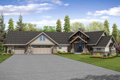 House Plan House Plan #18734 Front Elevation