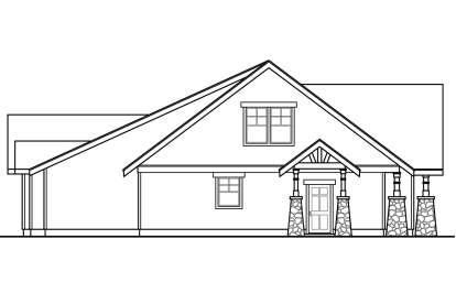 Craftsman House Plan #035-00796 Elevation Photo