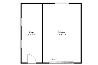 Floorplan 1 for House Plan #035-00799