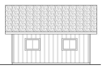 Country House Plan #035-00800 Elevation Photo