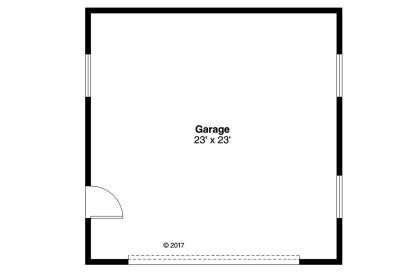 Floorplan 1 for House Plan #035-00800