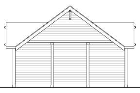 Country House Plan #035-00802 Elevation Photo