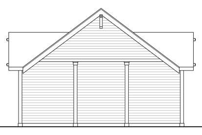 Country House Plan #035-00802 Elevation Photo