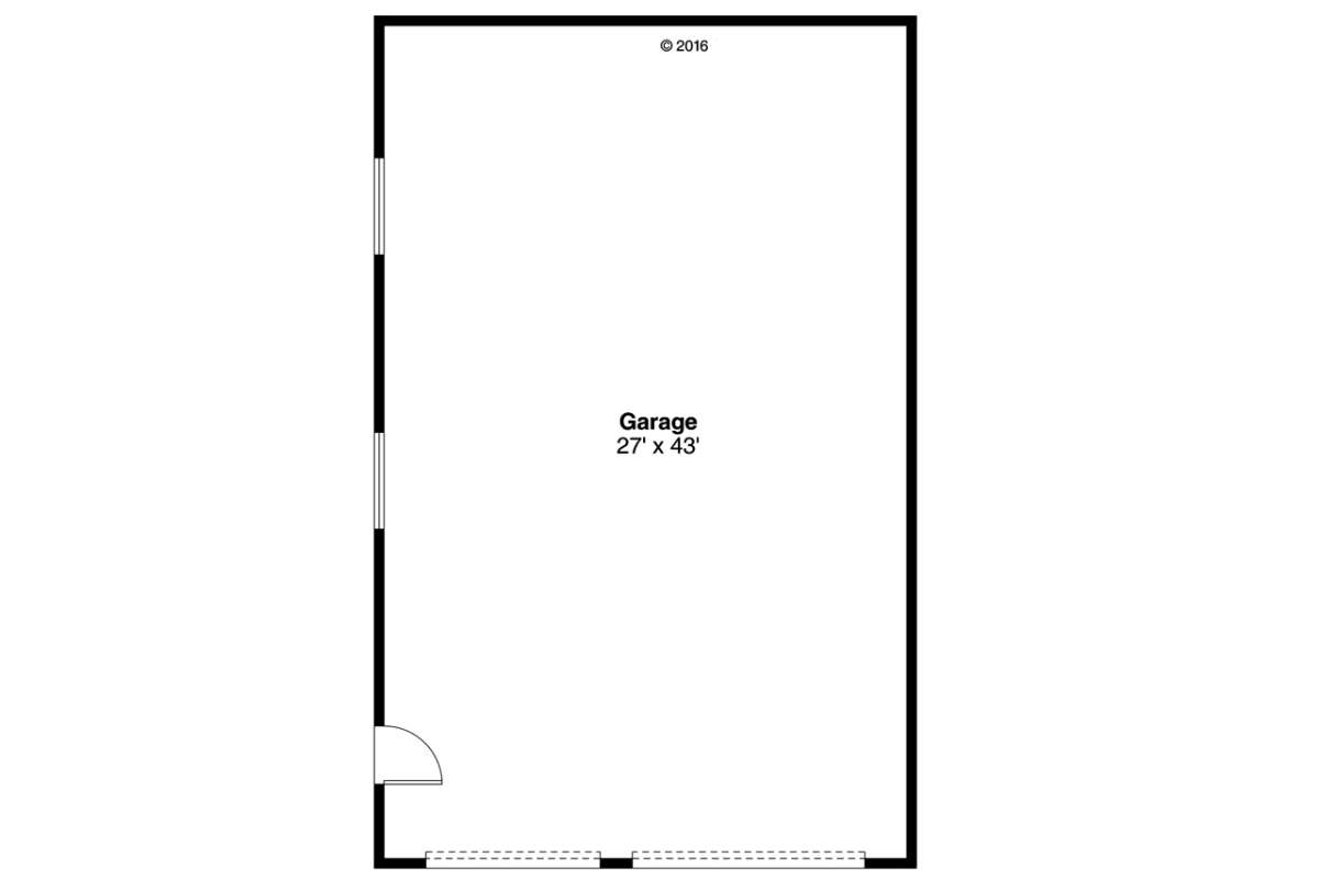 Floorplan 1 for House Plan #035-00803