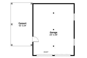 Floorplan 1 for House Plan #035-00804