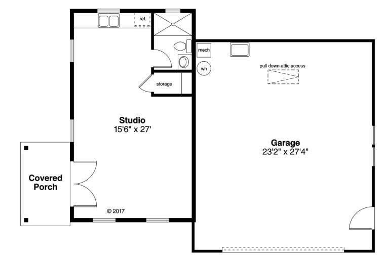 House Plan House Plan #18743 Drawing 1