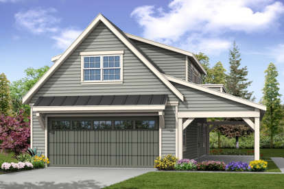 House Plan House Plan #18744 Front Elevation