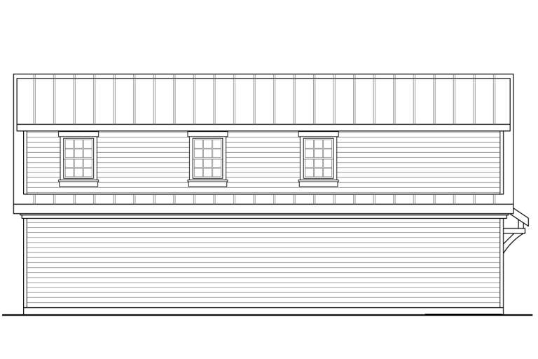 Craftsman House Plan #035-00806 Elevation Photo