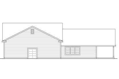 Country House Plan #035-00807 Elevation Photo