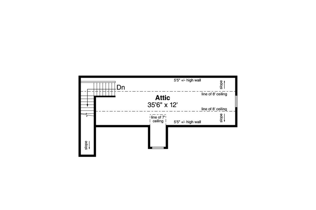 Floorplan 2 for House Plan #035-00807