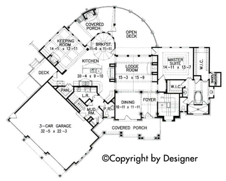 House Plan House Plan #18748 Drawing 1