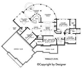 Basement for House Plan #699-00086