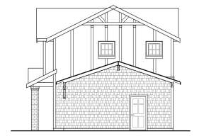 European House Plan #035-00809 Elevation Photo