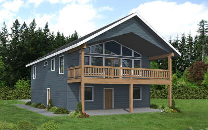 Craftsman House Plan #039-00478 Elevation Photo